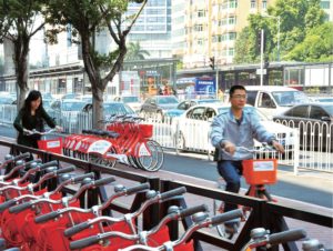 <p>Transporte público integrado, Hangzhou (imagem: ITDP)</p>