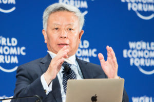 <p>AIIB president Jin Liqun (image: <a href="https://www.flickr.com/photos/worldeconomicforum/33746054654" target="_blank" rel="noopener">World Economic Forum</a>)</p>
