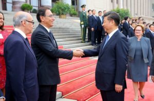 <p>Peru is the sixth Latin American country and the second largest to join the Chinese foreign policy initiative image: <a href="https://andina.pe/agencia/noticia-china-quiere-compartir-peru-su-experiencia-desarrollo-infraestructura-631058.aspx">Presidencia de Perú</a>.</p>