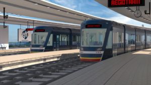 <p>The metropolitan area of Bogotá&#8217;s tram-train is one of the major transport infrastructure projects that could be carried out by Chinese construction companies in Colombia (image: Government of Cundinamarca)</p>