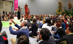<p>Youth climate activists expressed frustration at the lack of progress at COP25 in Madrid (image: <a href="https://www.flickr.com/photos/unfccc/49216591078/">UNclimatechange</a>)</p>