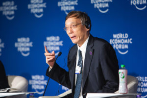 Economist Liu Shijin at world economic forum
