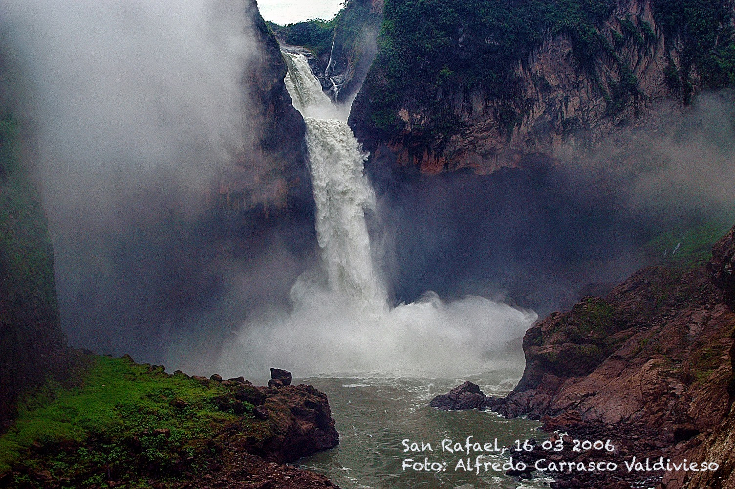 San rafael waterfall