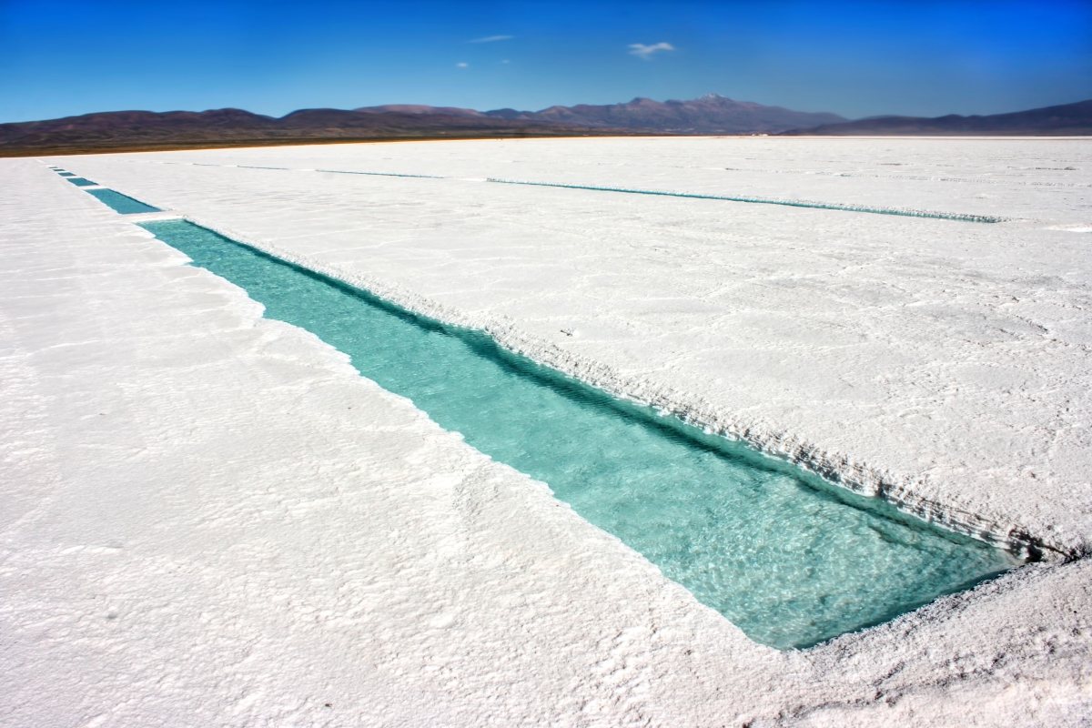 <p>Uma mina de sal no norte da Argentina (imagem: Alamy)</p>