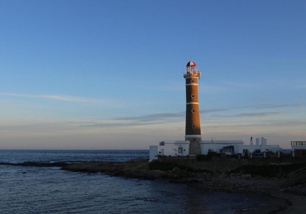 A lighthouse in José Ignacio near Punta del Este, on Uruguay's Atlantic coast