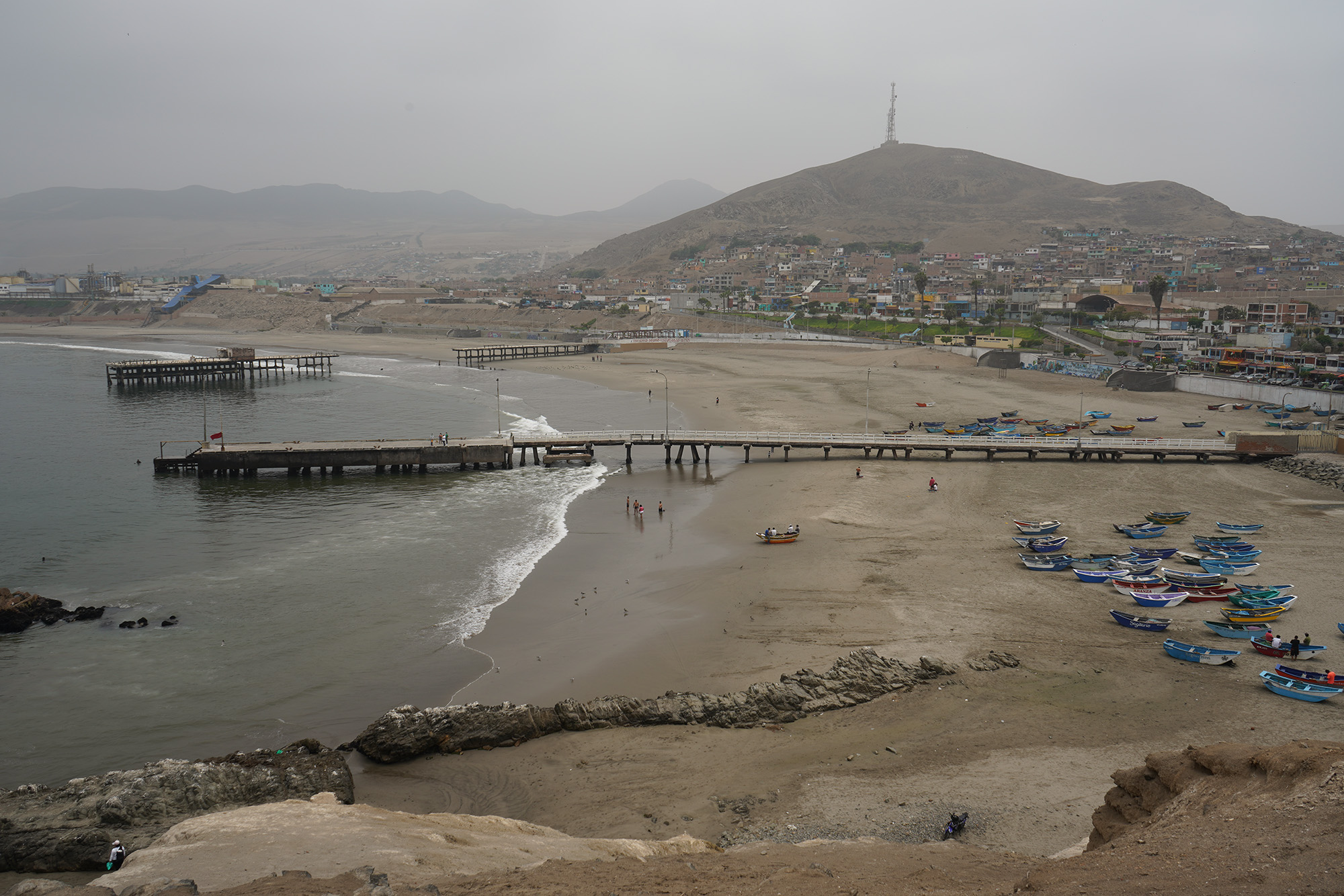 <p>Promoted by the Peruvian government, the port of Chancay aims to become a hub for trade between Asia and South America (Image: Leslie Moreno Custodio)</p>