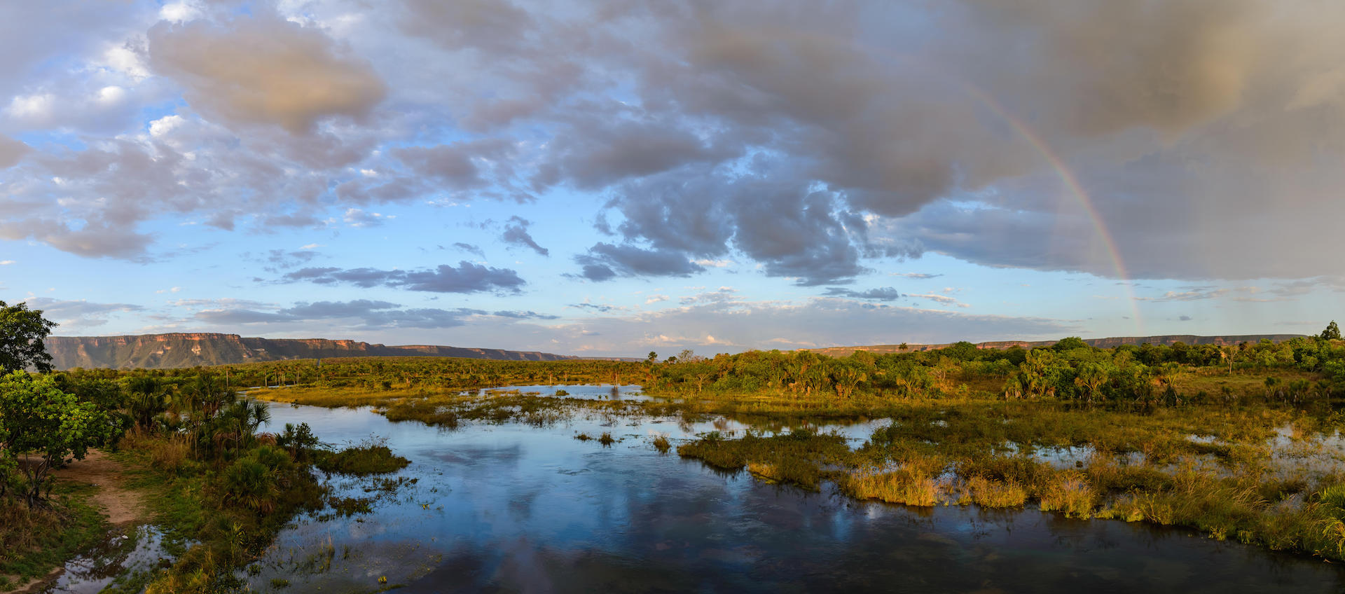 Water body in Brazil's Cerrado biome