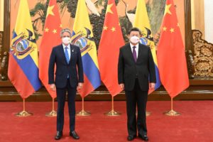 <p>Chinese leader Xi Jinping met with Ecuadorian president Guillermo Lasso in Beijing in February 2022. ‘For over a decade, China has been Ecuador’s most important international partner in developing hydrocarbons in the Amazon. That chapter looks to be coming to a close,’ says Ray. (Image: Alamy)</p>