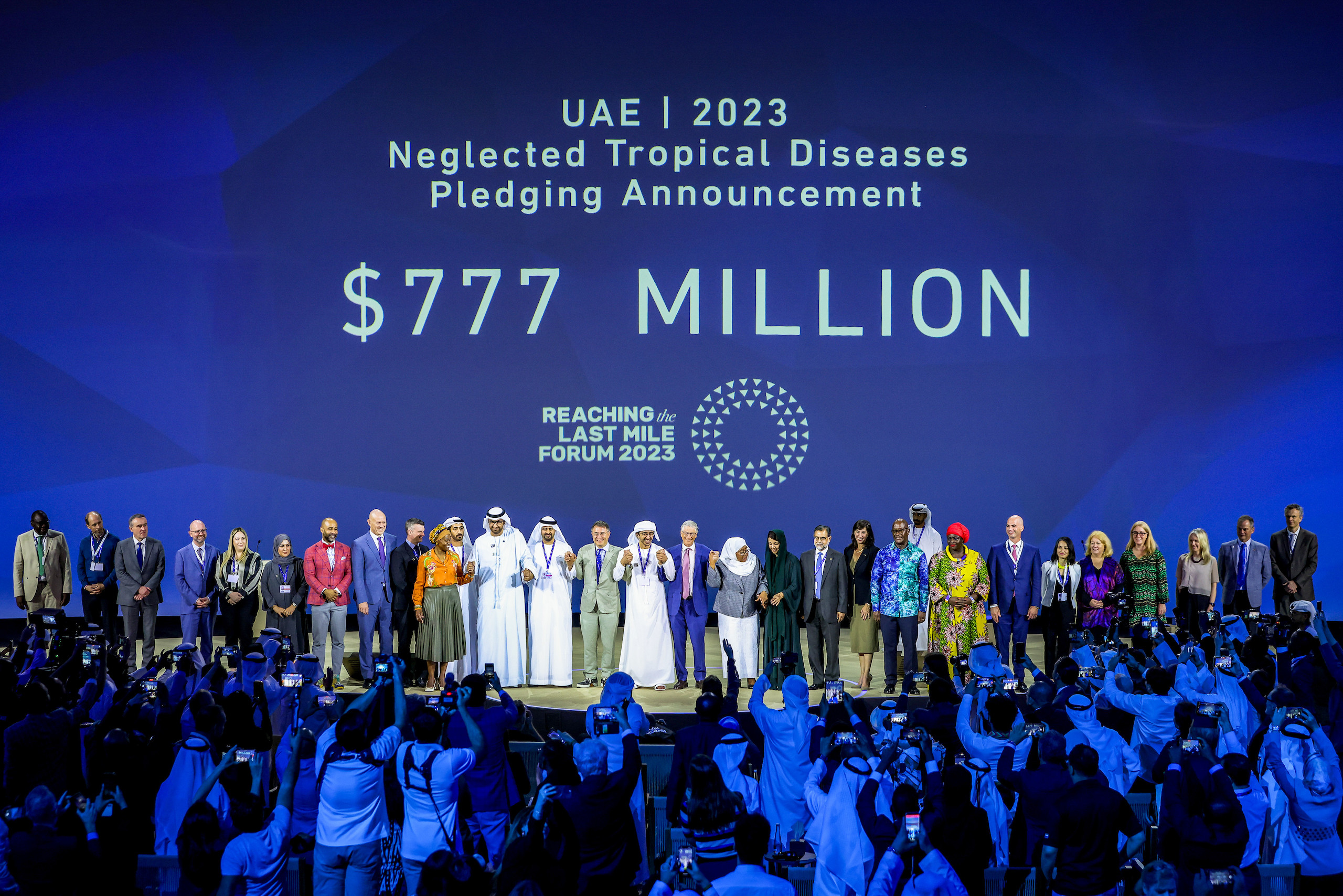 Na última cúpula climática da ONU, os Emirados Árabes Unidos e instituições filantrópicas prometeram contribuir com US$ 777 milhões para a erradicação de doenças tropicais